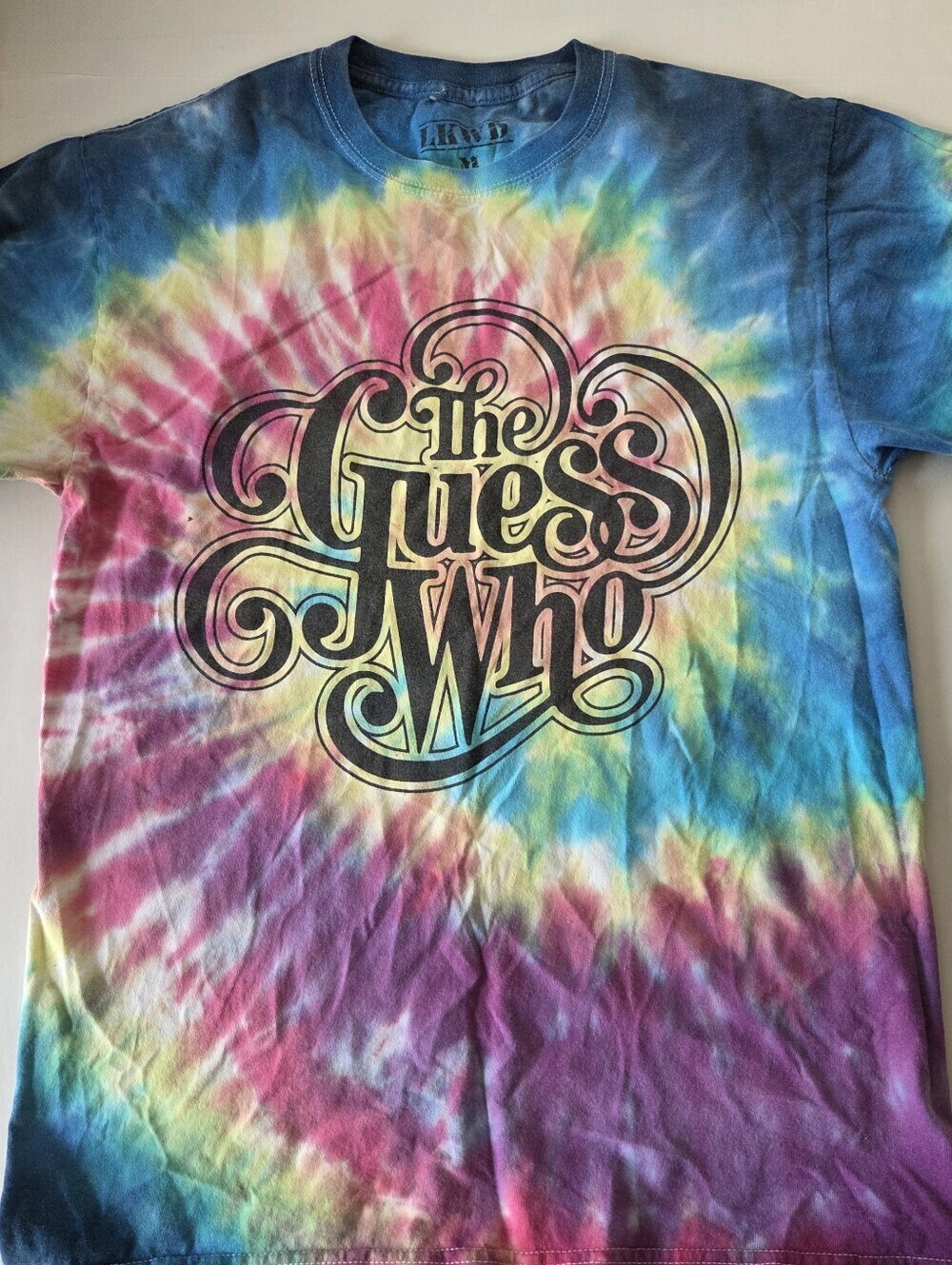 The Guess Who Tie-dye Band T-shirt Medium